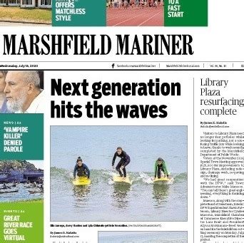 Marshfield mariner marshfield ma - Published by The Marshfield Mariner from Oct. 24 to Nov. 1, 2017. 34465541-95D0-45B0-BEEB-B9E0361A315A To plant trees in memory, please visit the Sympathy Store .